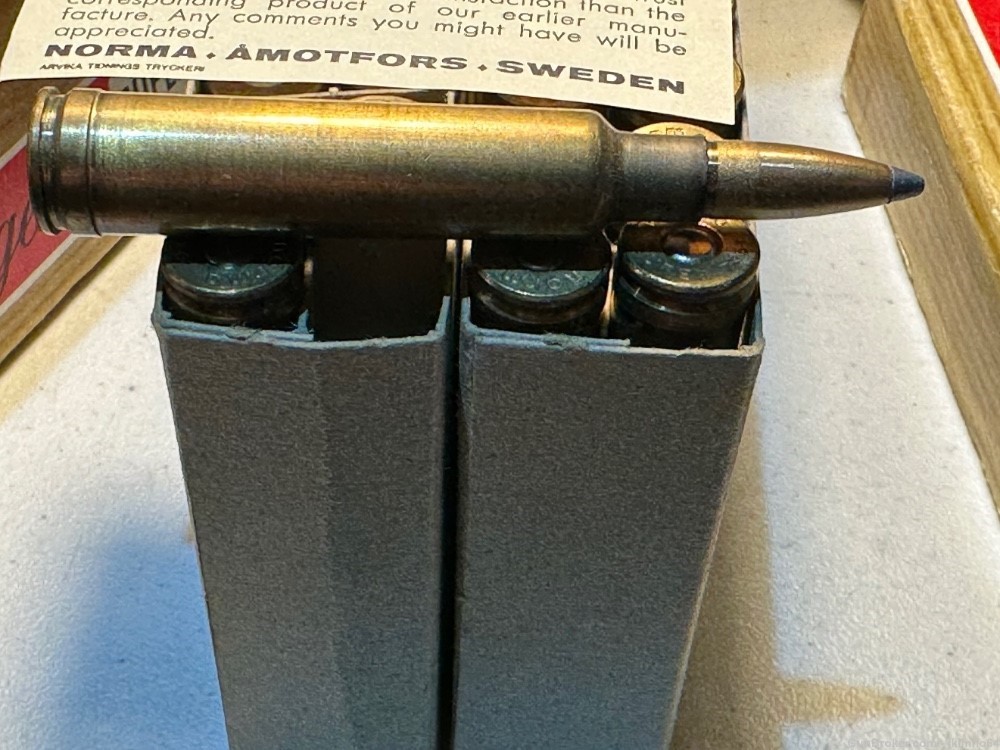 40 rounds of Norma Super 7x61 160gr SPSPBT brass cased ammo-img-5