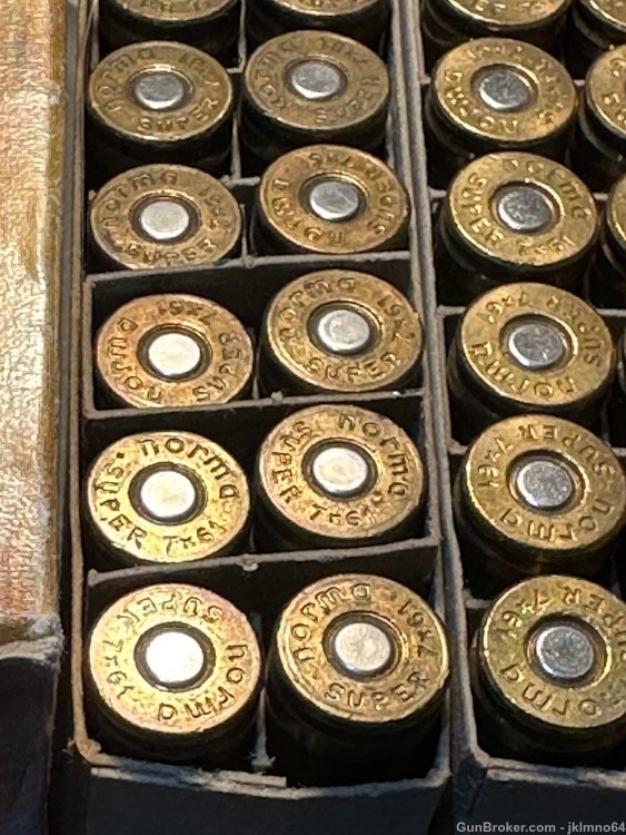 40 rounds of Norma Super 7x61 160gr SPSPBT brass cased ammo-img-4