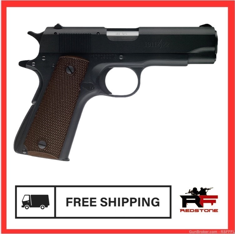 Browning 1911-22 A1 Compact *CA Compliant 22 LR 10+1 3.63" Frame -img-0