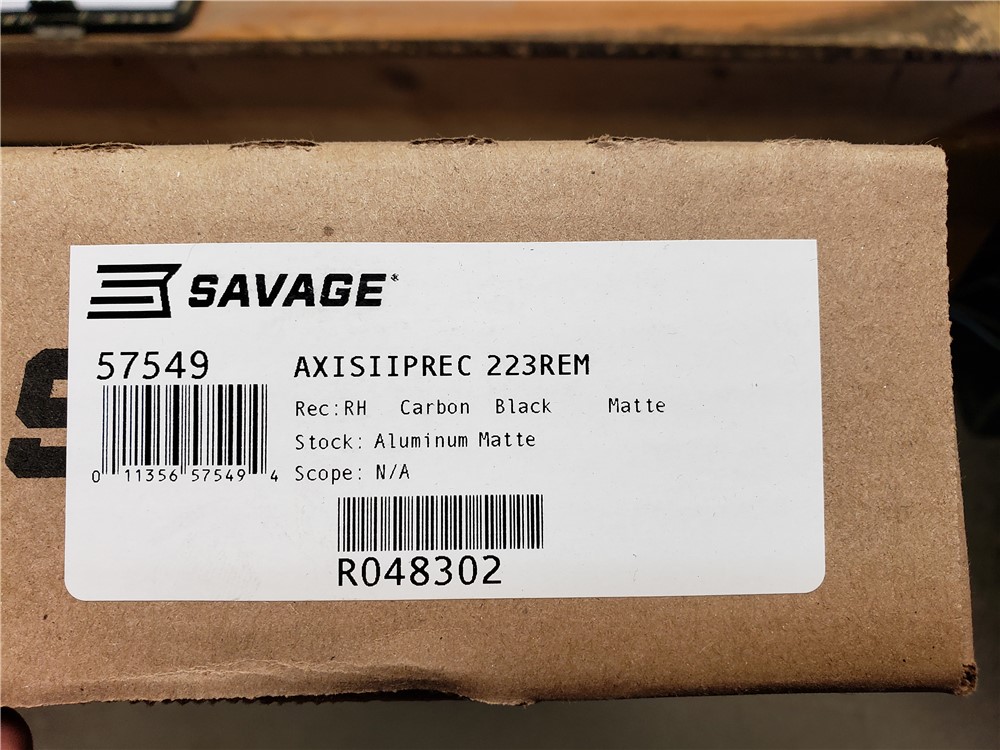IN STOCK! NEW SAVAGE AXIS II PRECISION .223 REM 22" THREADED TB ODG 223 22-img-0