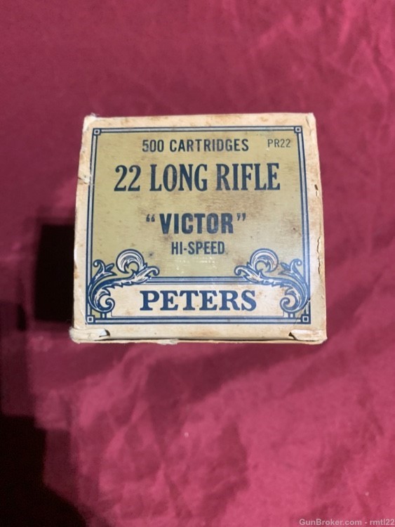 Vintage Peters Victor 22 LR brick-img-2