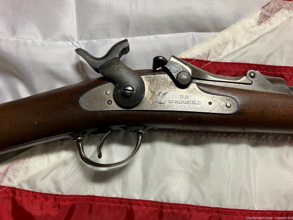 Trapdoor Springfield 45/70 Cadet Rifle, model 1884 1st type-img-14