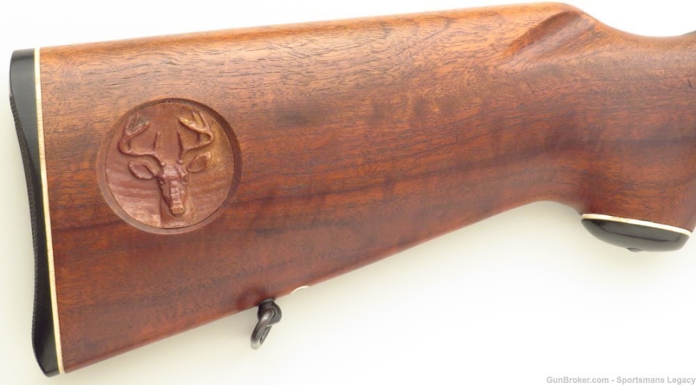 Marlin 336 RC .30-30, Spiegal buck carving, 1968, 85 percent, layaway-img-7
