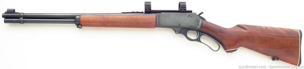 Marlin 336 RC .30-30, Spiegal buck carving, 1968, 85 percent, layaway-img-1