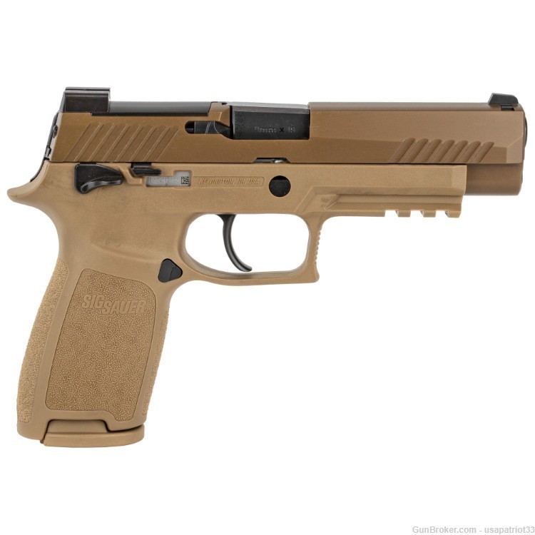 Sig Sauer P320 / M17 4.7"Brl 17Rd./21Rd. Coyote Tan | 320F-9-M17-MS-img-1