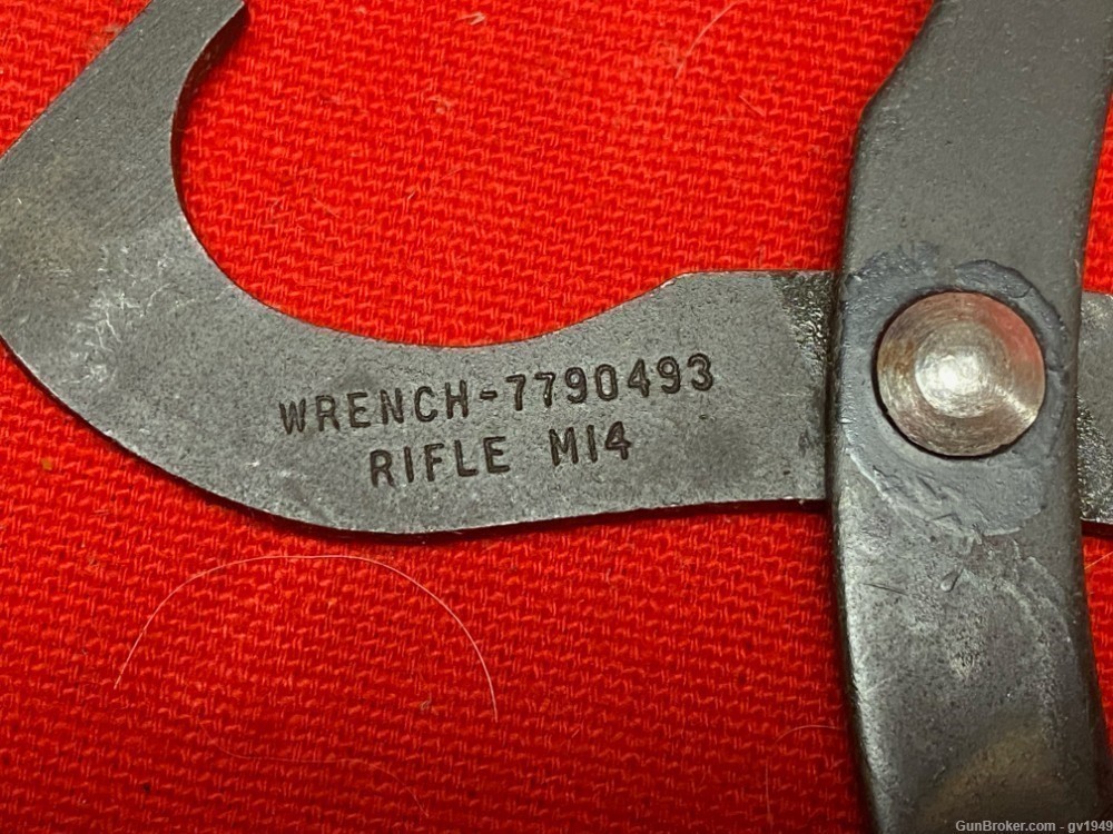 Genuine ORIGINAL US GI M14 Flash Hider Wrench-img-1