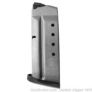 SMITH & WESSON M&P SHIELD 40S&W 6RD MAGAZINE New Factory-img-1