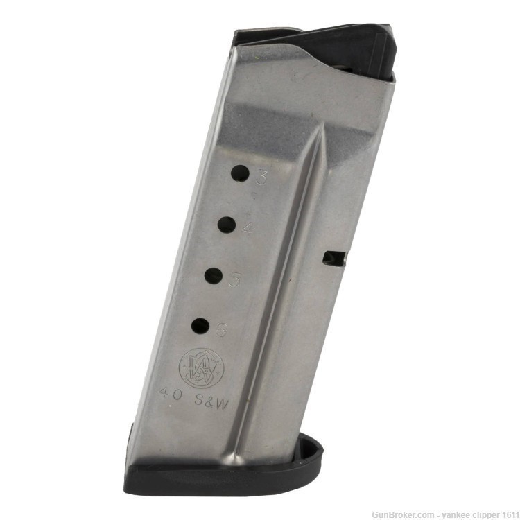 SMITH & WESSON M&P SHIELD 40S&W 6RD MAGAZINE New Factory-img-0