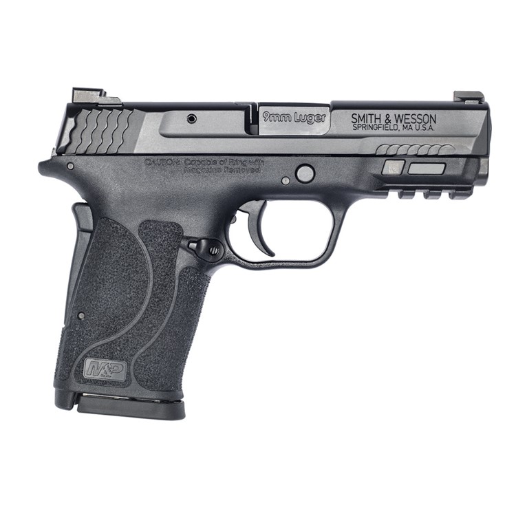 Smith & Wesson M&P Shield EZ No Thumb Safety 9mm 3.675 Black Pistol -img-0
