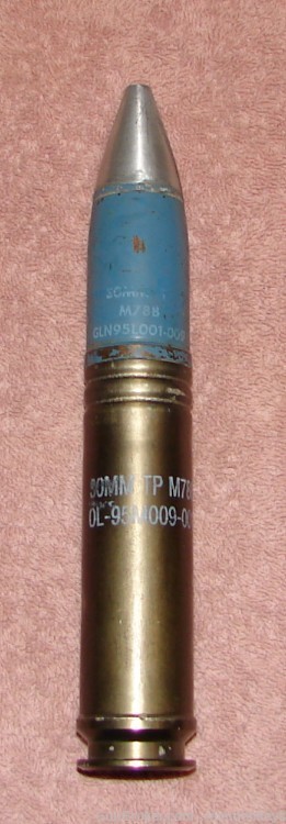 US Chain Gun Round 30mm X 113b....M788 TP..INERT-img-0