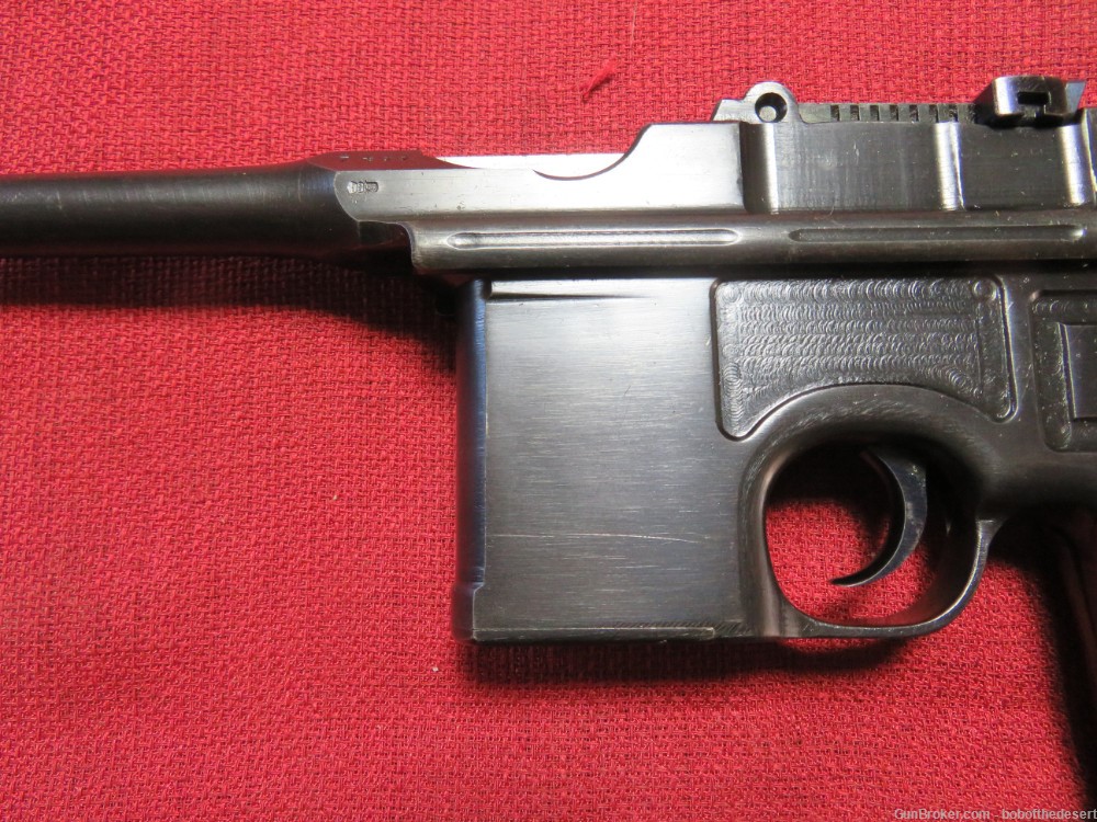 Mauser C96 "Red Nine" CIVILIAN w/ Stock, C&R MUSEUM QUALITY!-img-3