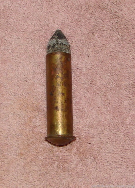 56 Caliber Billinghurst Requa Battery Gun Cartridge...INERT-img-0