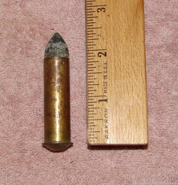 56 Caliber Billinghurst Requa Battery Gun Cartridge...INERT-img-4