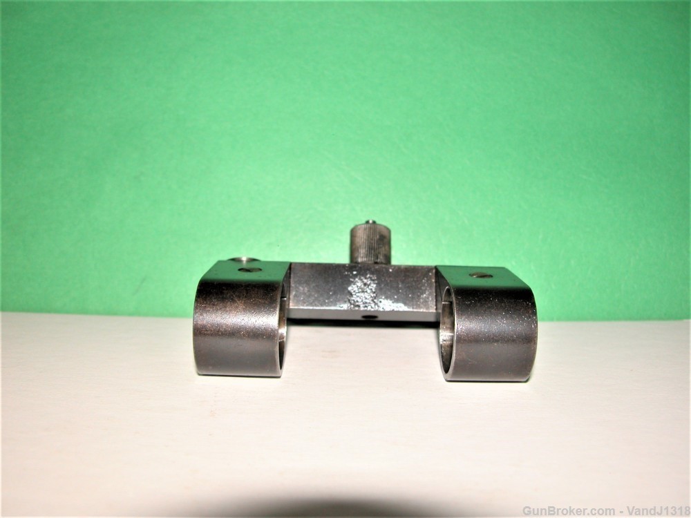 Vintage & Rare NOSKE Scope Side Mount with Windage & 7/8" Rings with Base  -img-5