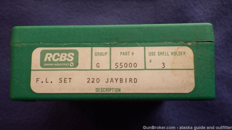 220 Jaybird complete die sets- reamer - headspace gauges-img-11
