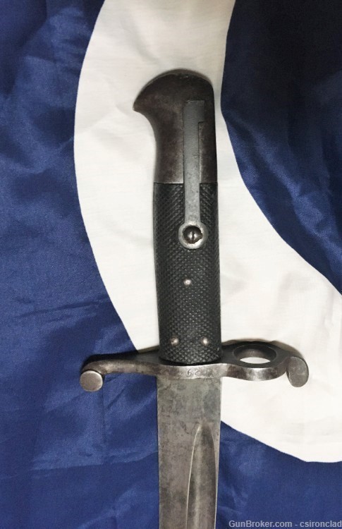 Bayonet Confederate import  British Pattern 1856 Civil War-img-2