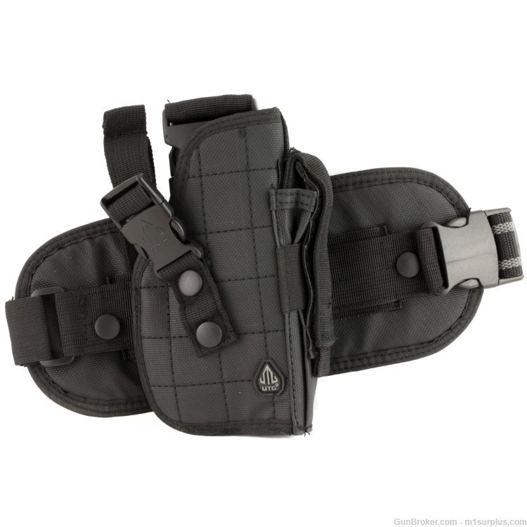 Right Hand Drop Leg Thigh Holster fits Ruger 57 P85 P89 P90 P91 P95 Pistol-img-0