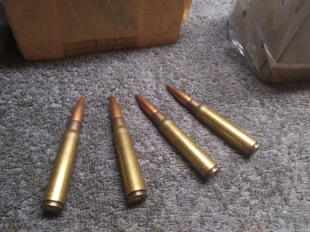 260 Rounds asst. Surplus 8mm ammo nott 7.62x54r 7mm 7.62x39-img-2
