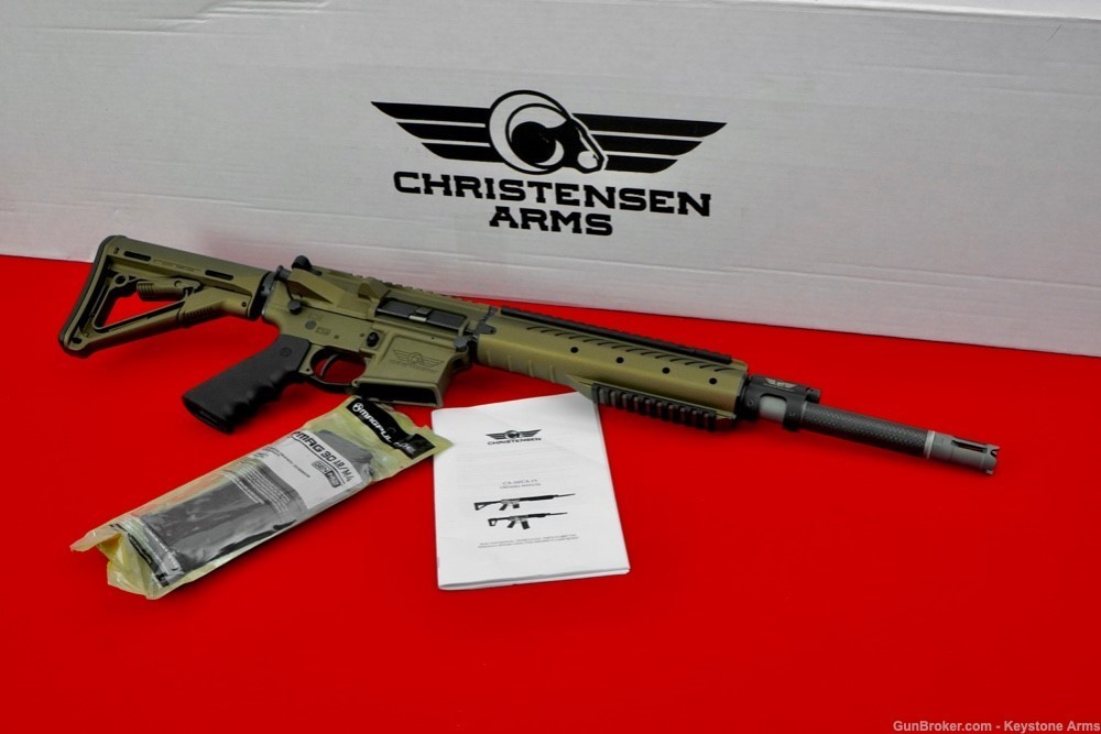 Awesome & Desired Christensen Arms CA-15 Burnt Bronze Carbon Fiber NIB-img-7