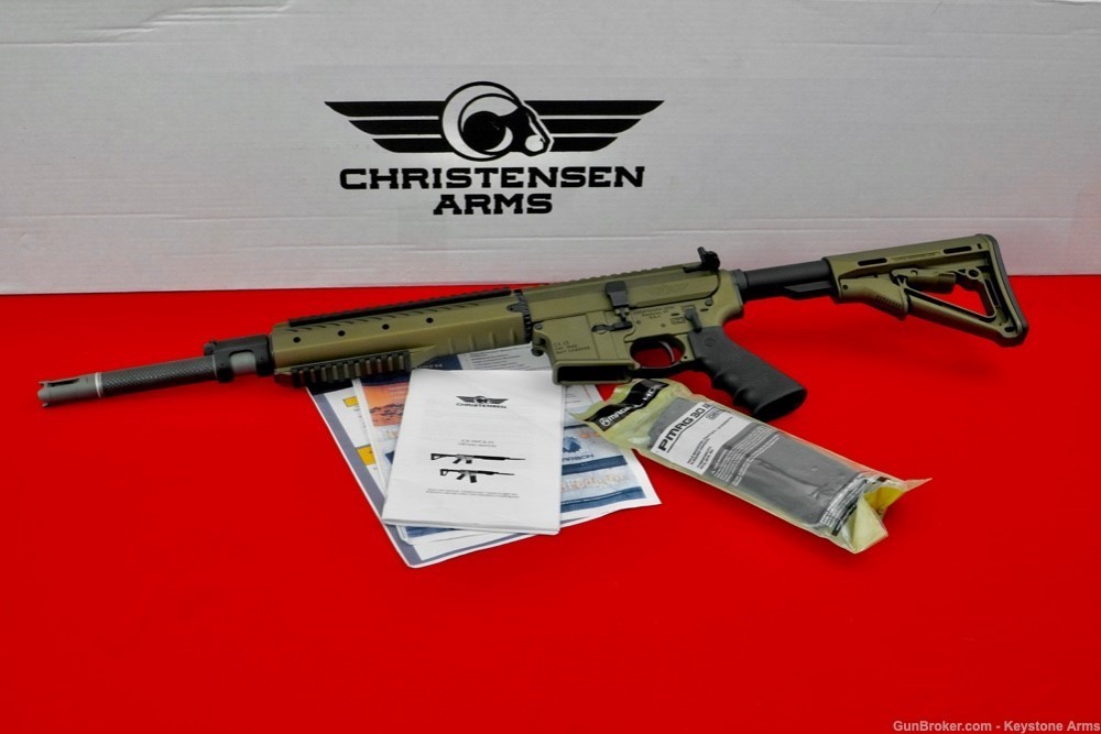 Awesome & Desired Christensen Arms CA-15 Burnt Bronze Carbon Fiber NIB-img-2