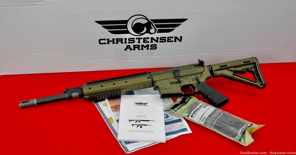 Awesome & Desired Christensen Arms CA-15 Burnt Bronze Carbon Fiber NIB-img-0