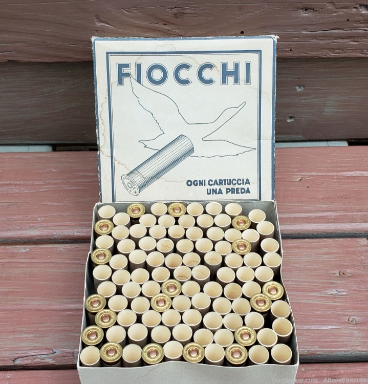 Vintage Fiocchi Brand, Empty, 20-Gauge, Primed Paper Shells, 2-1/2", NOS-img-4
