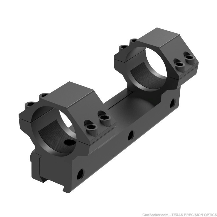 One Piece Magnum Airgun Air Rifle Scope 1'' High Ring Mount for Dovetail-img-1