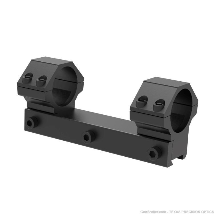 One Piece Magnum Airgun Air Rifle Scope 1'' High Ring Mount for Dovetail-img-3