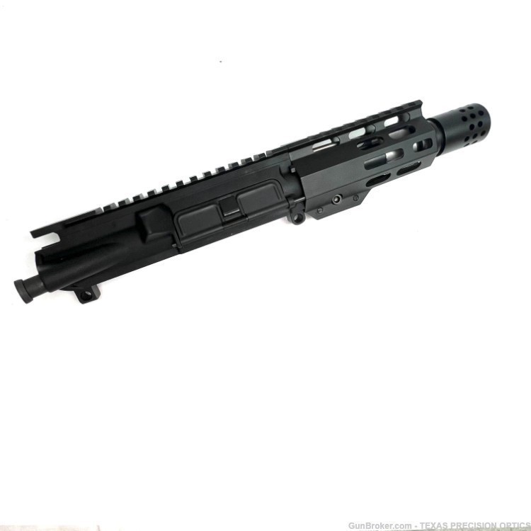 AR15 5'' 5.56 NATO 1:5 Twist Nitride Pistol Upper Assembly 4.25'' handguard-img-3