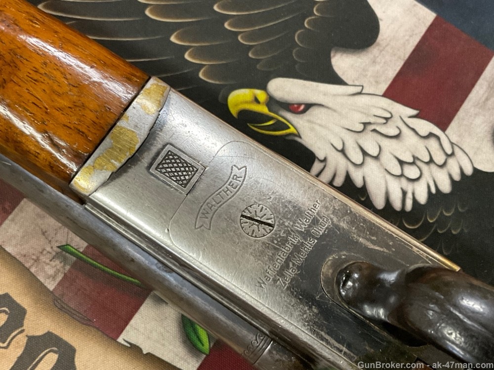 Walther WSF 12ga SXS WWII 1940 Shotgun Rare Arvada co C&R-img-11