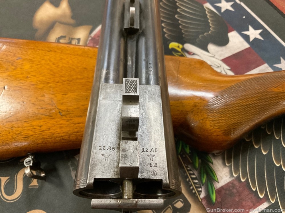Walther WSF 12ga SXS WWII 1940 Shotgun Rare Arvada co C&R-img-48