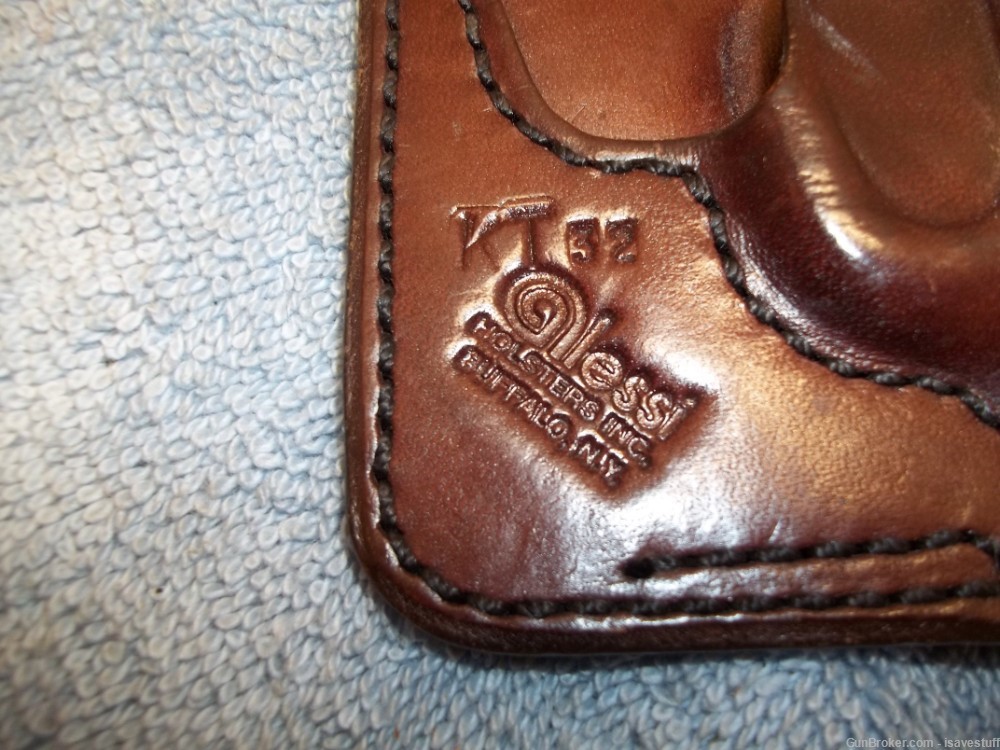 RARE Alessi Right Hand Leather Pocket Holster Kel-Tec 32 Semi Auto-img-5