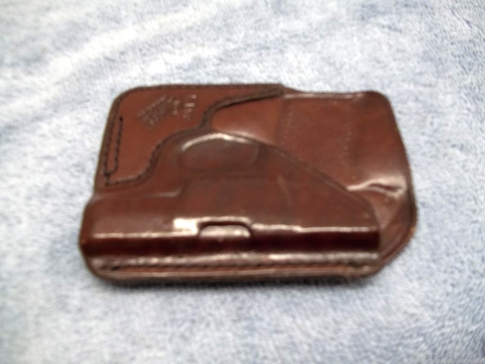 RARE Alessi Right Hand Leather Pocket Holster Kel-Tec 32 Semi Auto-img-1