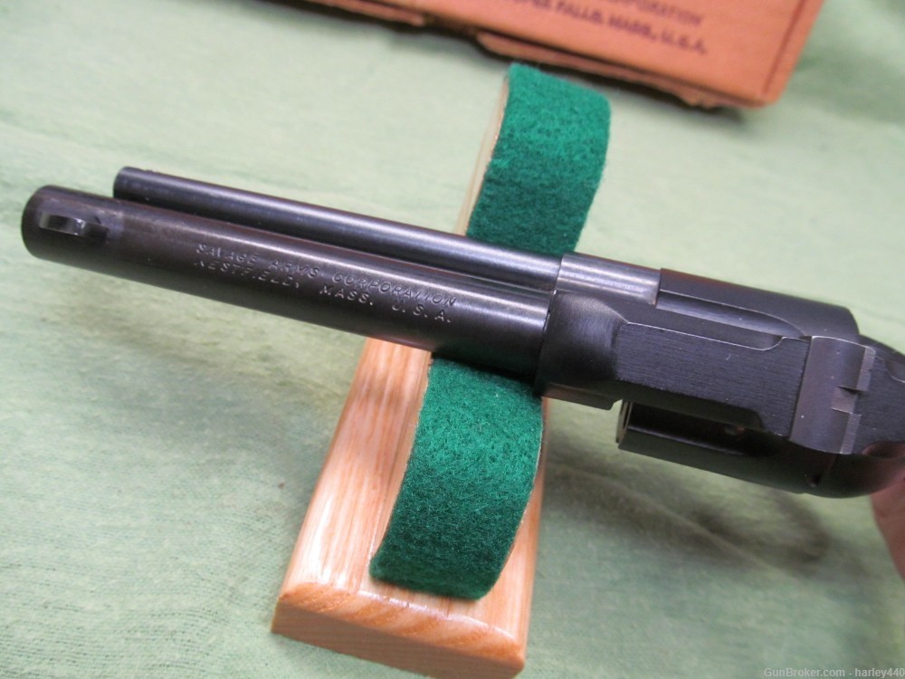 1966 Savage Model 101 Single Shot "Revolver" w/4¼" bbl - In Original Box-img-22