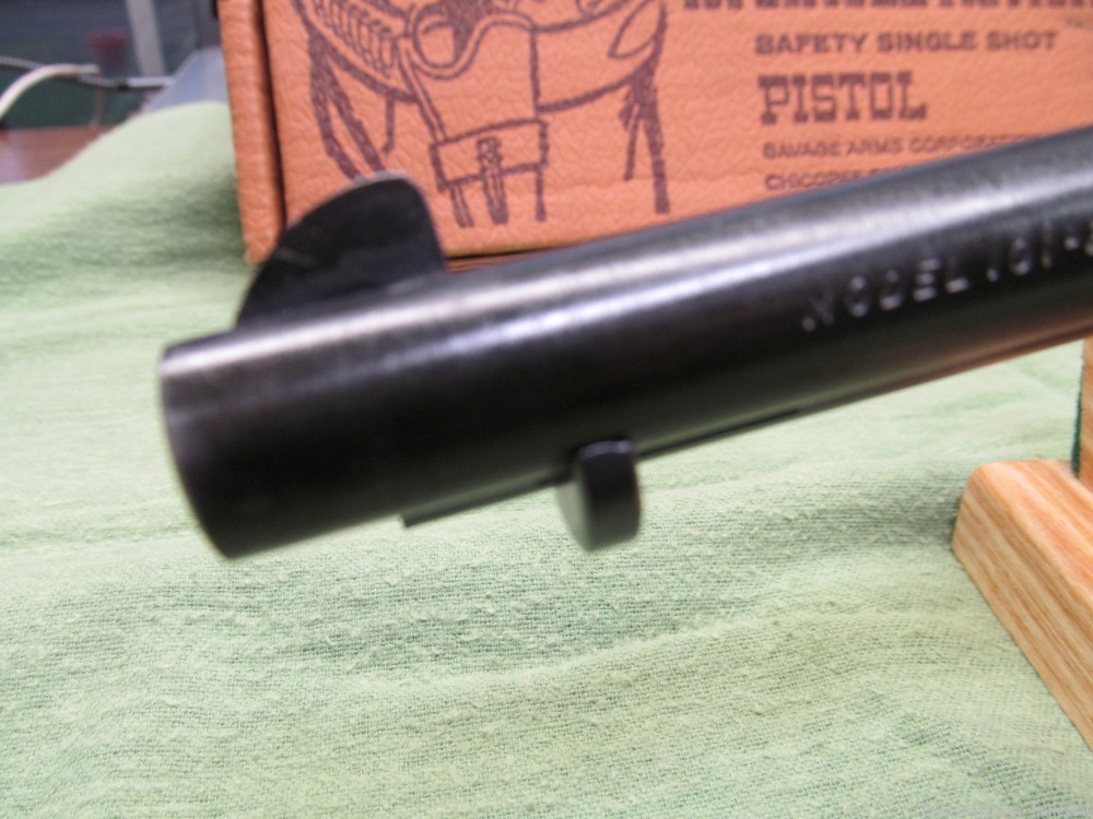 1966 Savage Model 101 Single Shot "Revolver" w/4¼" bbl - In Original Box-img-17