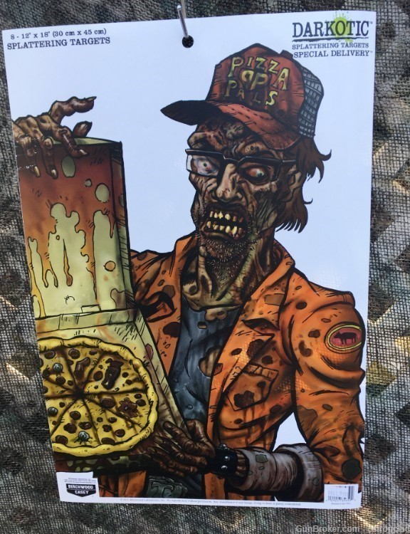 Birchwood's darkotic zombie target Special Delivery splatter type pkg of 8-img-0