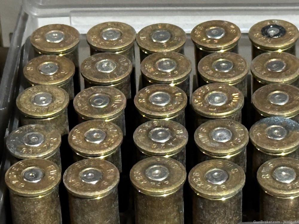 50 pieces of RWS 9.3x74R 1x fired brass cases-img-6