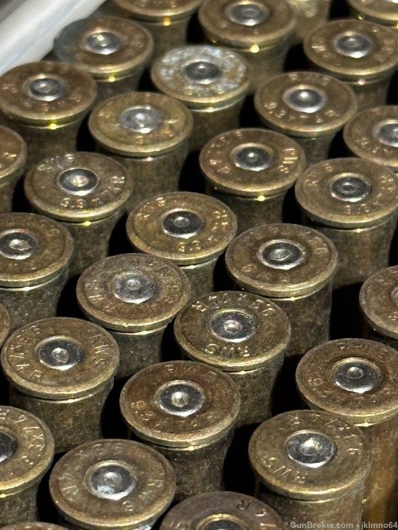 50 pieces of RWS 9.3x74R 1x fired brass cases-img-2