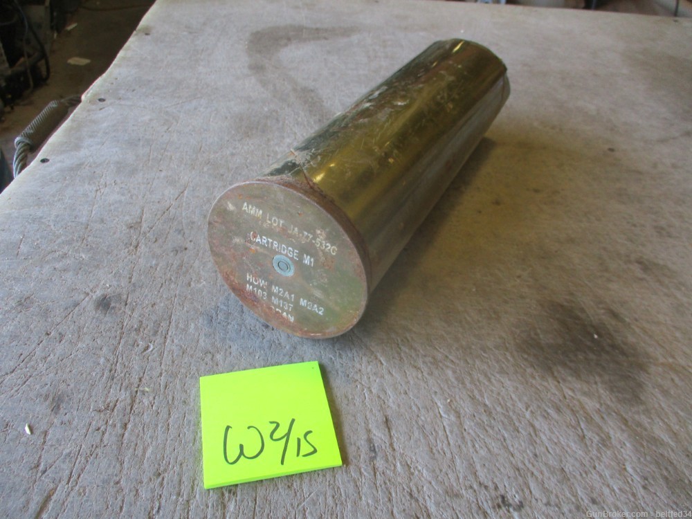 Used Ugly 105mm Howitzer Shell Casing-img-0