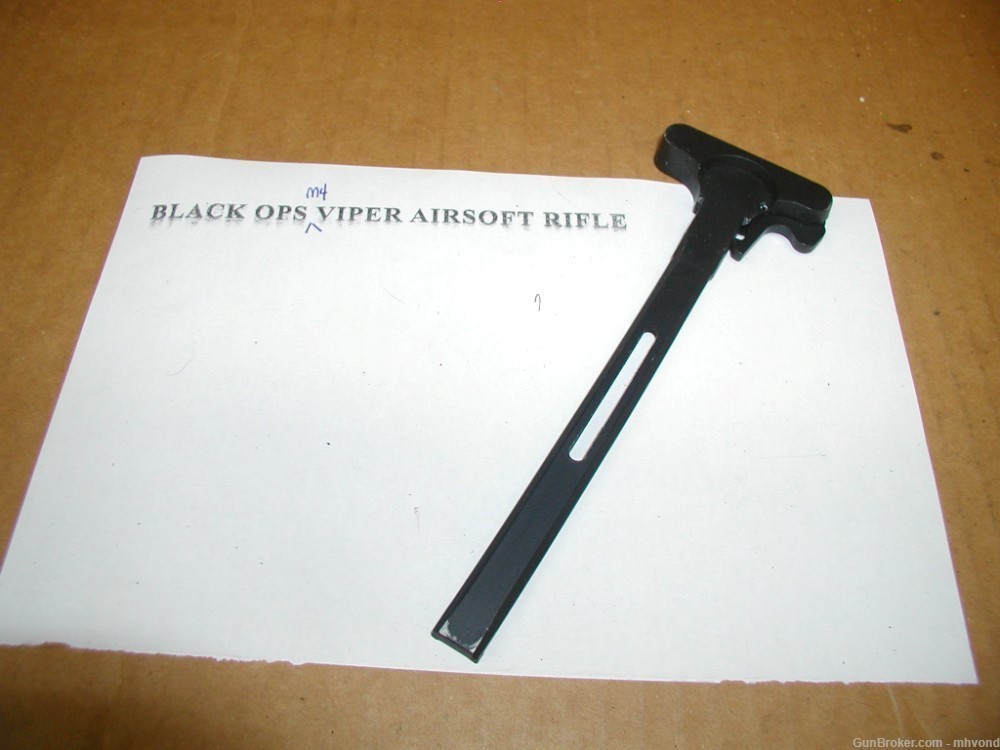 Black Ops M4 Viper Airsoft Rifle Charging Handle-img-4