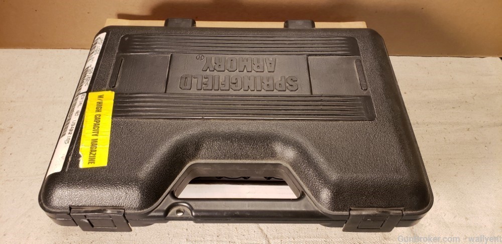Springfield Armory XD Pistol Hard Case Manual Factory Original -img-2