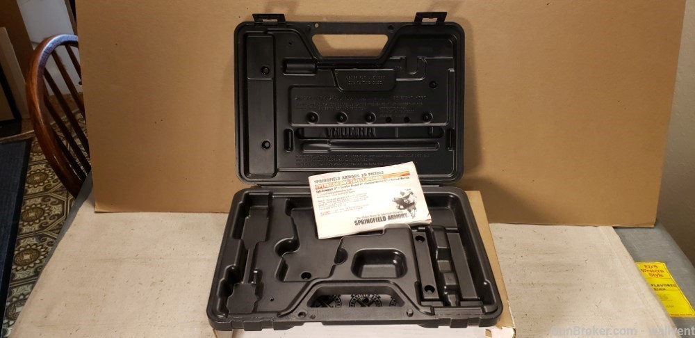 Springfield Armory XD Pistol Hard Case Manual Factory Original -img-5