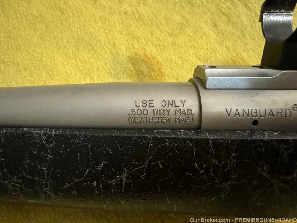 WEATHERBY VANGUARD STAINLESS steel FLUTED 300 wby Magnum SAFARI-img-17