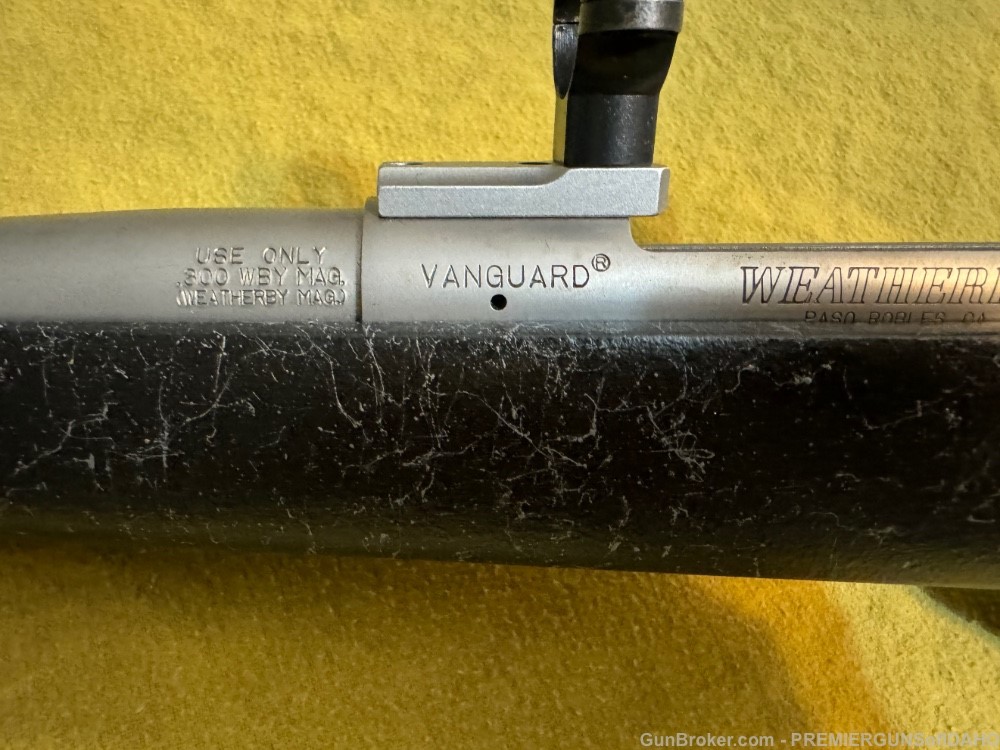 WEATHERBY VANGUARD STAINLESS steel FLUTED 300 wby Magnum SAFARI-img-16