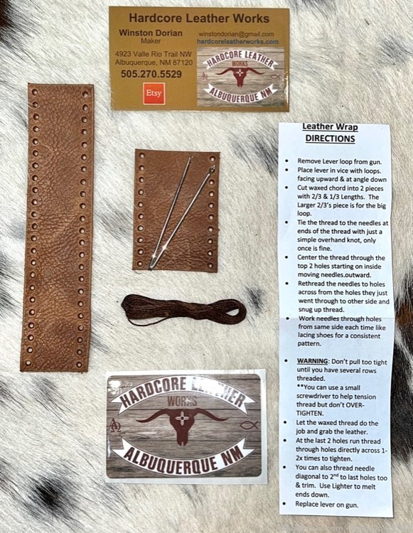 Henry Large Lever Loop Leather  Wrap Kit-img-4