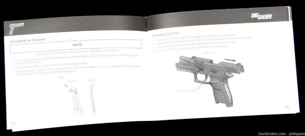 SIG SAUER P320 and XSERIES Operator's Manual-img-2