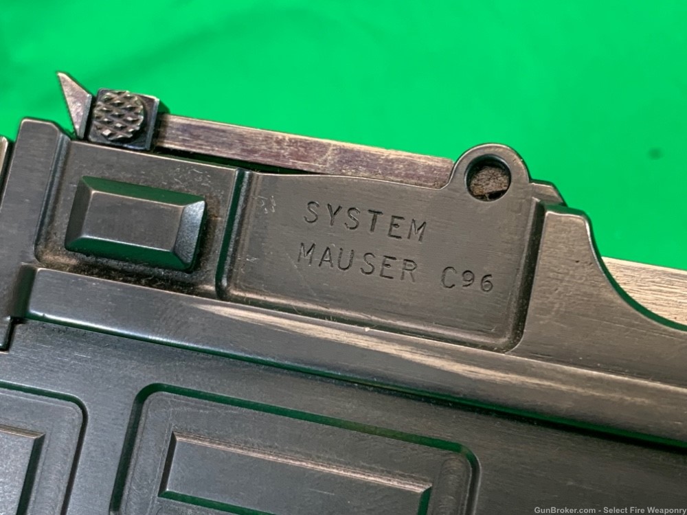 ULTRA RARE SN: 1! Leon Crottet Miniature C96 Broomhandle System Mauser Mini-img-6
