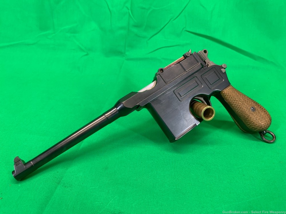 ULTRA RARE SN: 1! Leon Crottet Miniature C96 Broomhandle System Mauser Mini-img-4