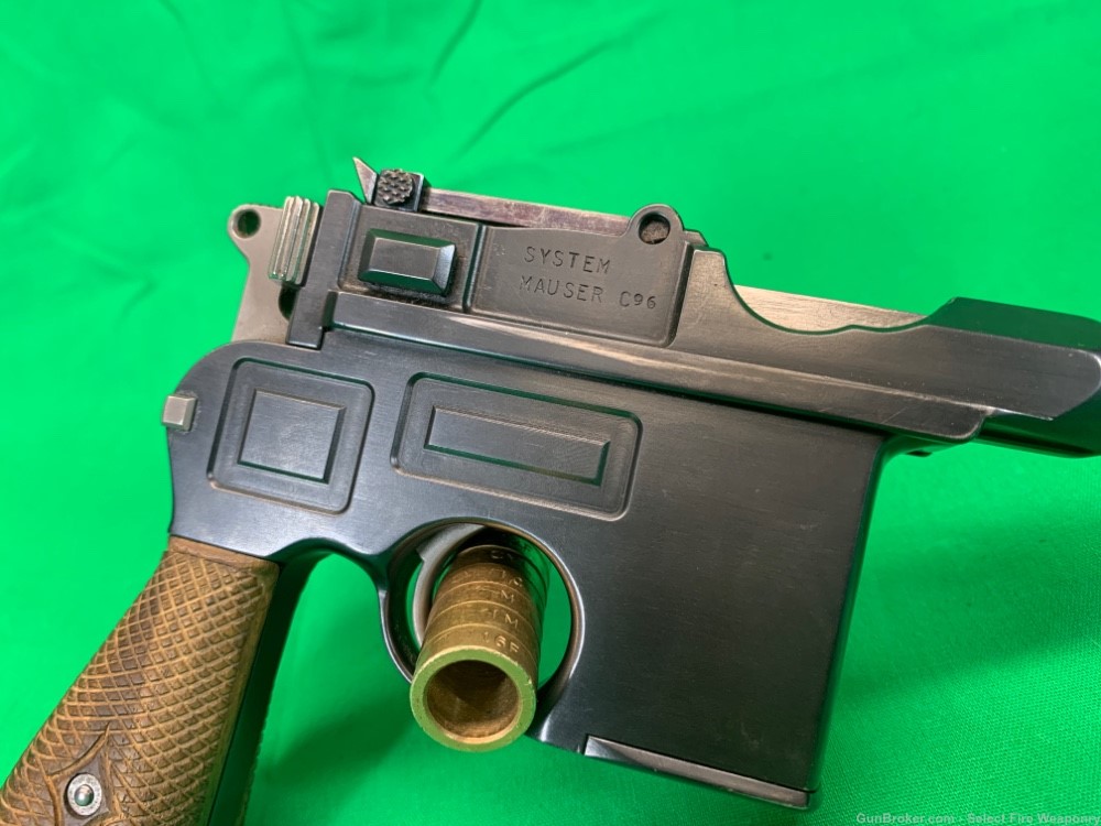 ULTRA RARE SN: 1! Leon Crottet Miniature C96 Broomhandle System Mauser Mini-img-7