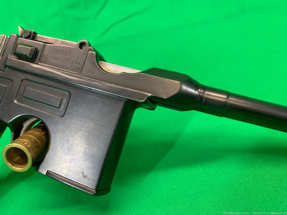ULTRA RARE SN: 1! Leon Crottet Miniature C96 Broomhandle System Mauser Mini-img-2